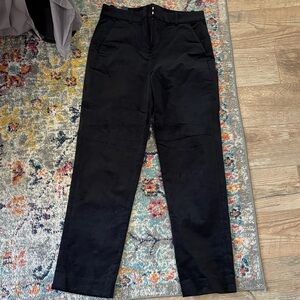 J. Crew Black Velvet Kallie Pants